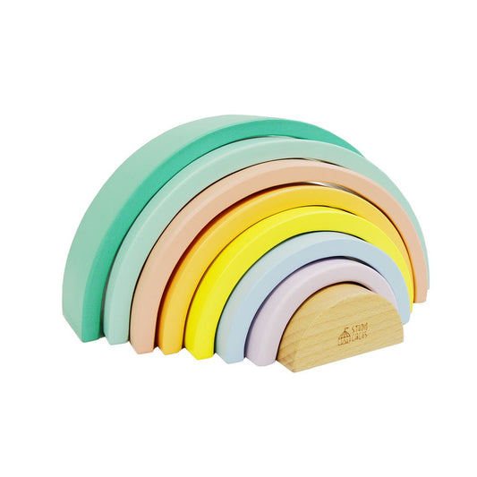 Wooden Stacking Rainbow