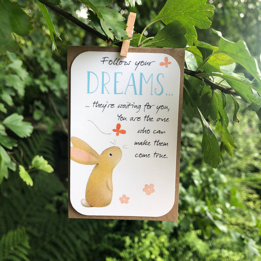 Little Keepsake Card Follow Your Dreams
