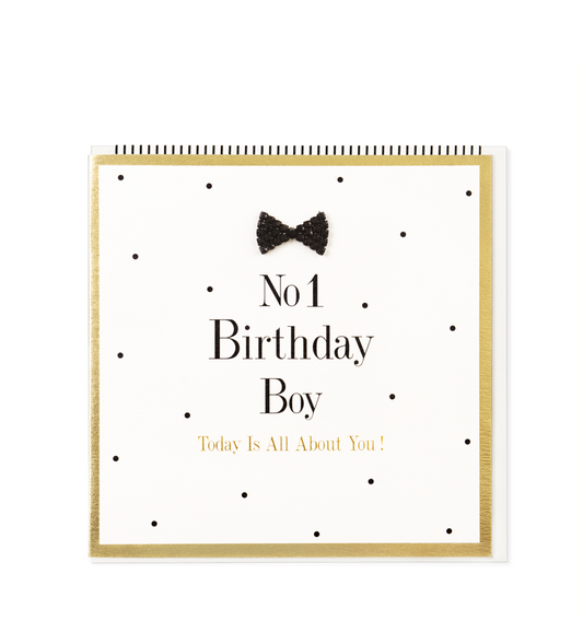 No One Birthday Boy Greetings Card