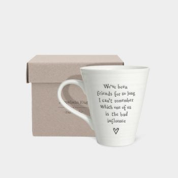Boxed Porcelain Mug Bad Influence