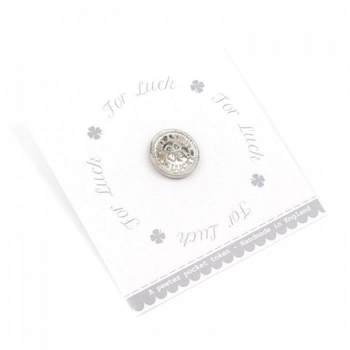 For Luck Lucky Penny Pewter Keepsake Token