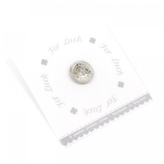 For Luck Lucky Penny Pewter Keepsake Token
