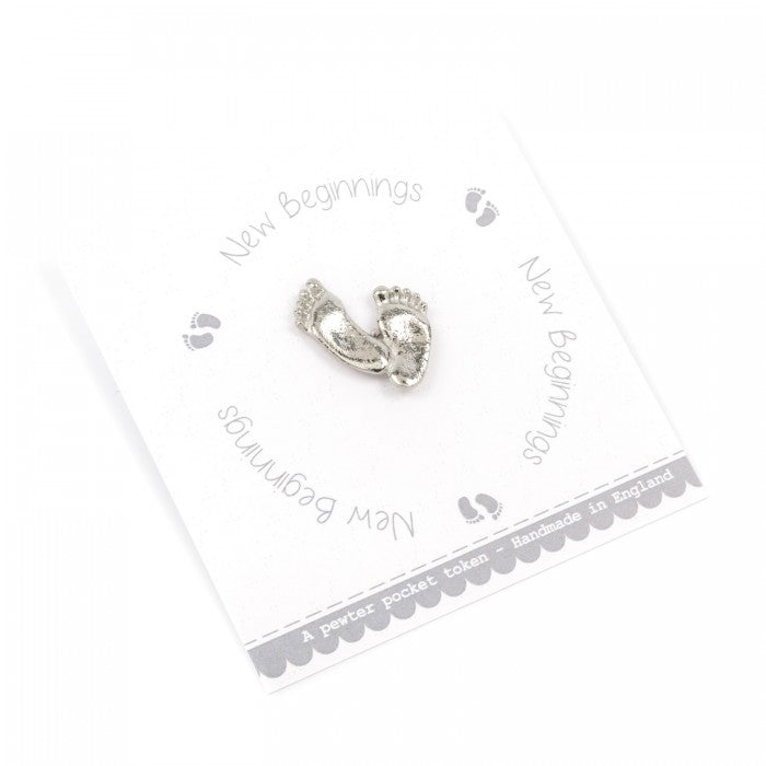 New Beginnings Pewter Keepsake Token