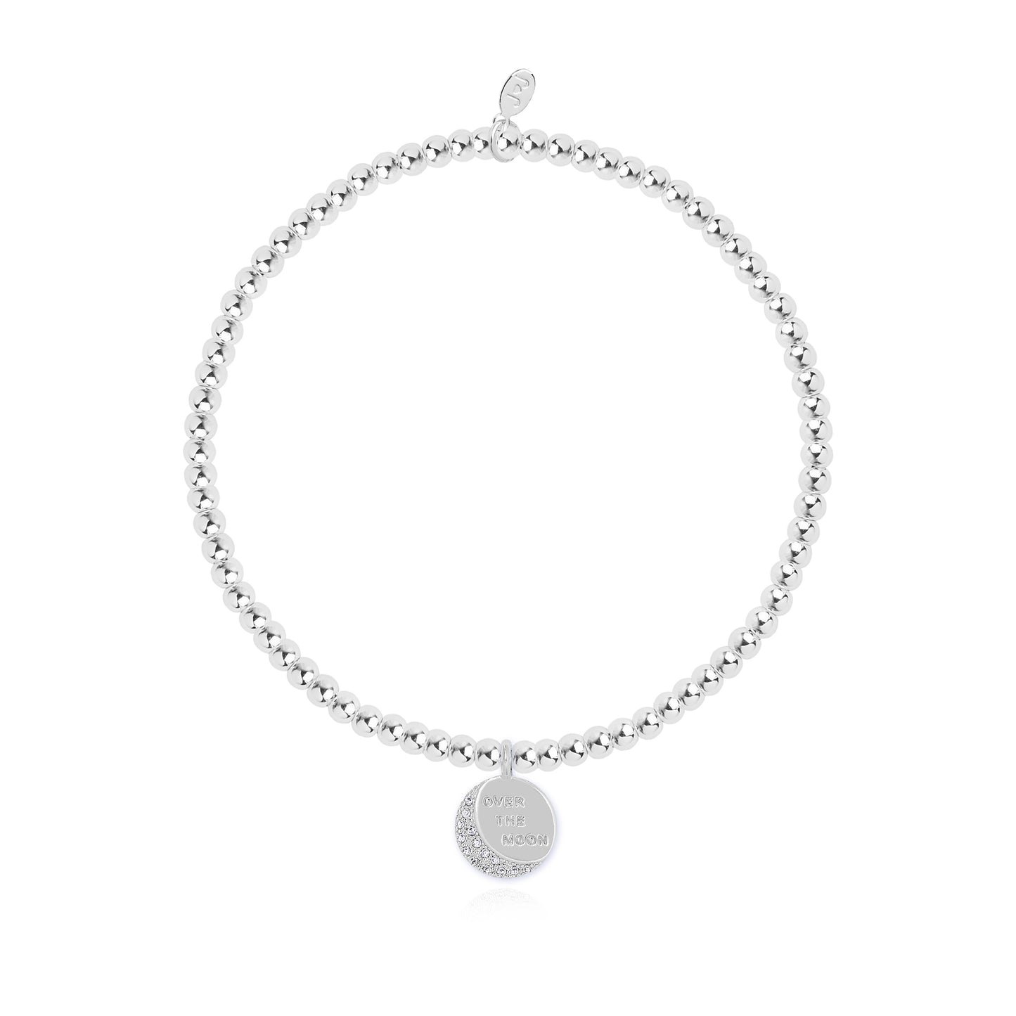 A Little Over The Moon Silver Bracelet