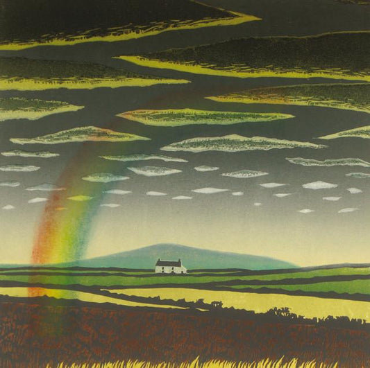 The Rainbow Greetings Card By Carol Lander
