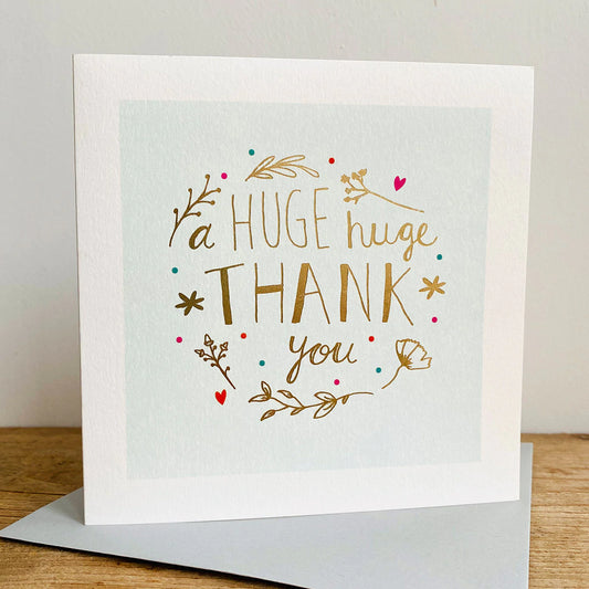 Thank You Greetings Card