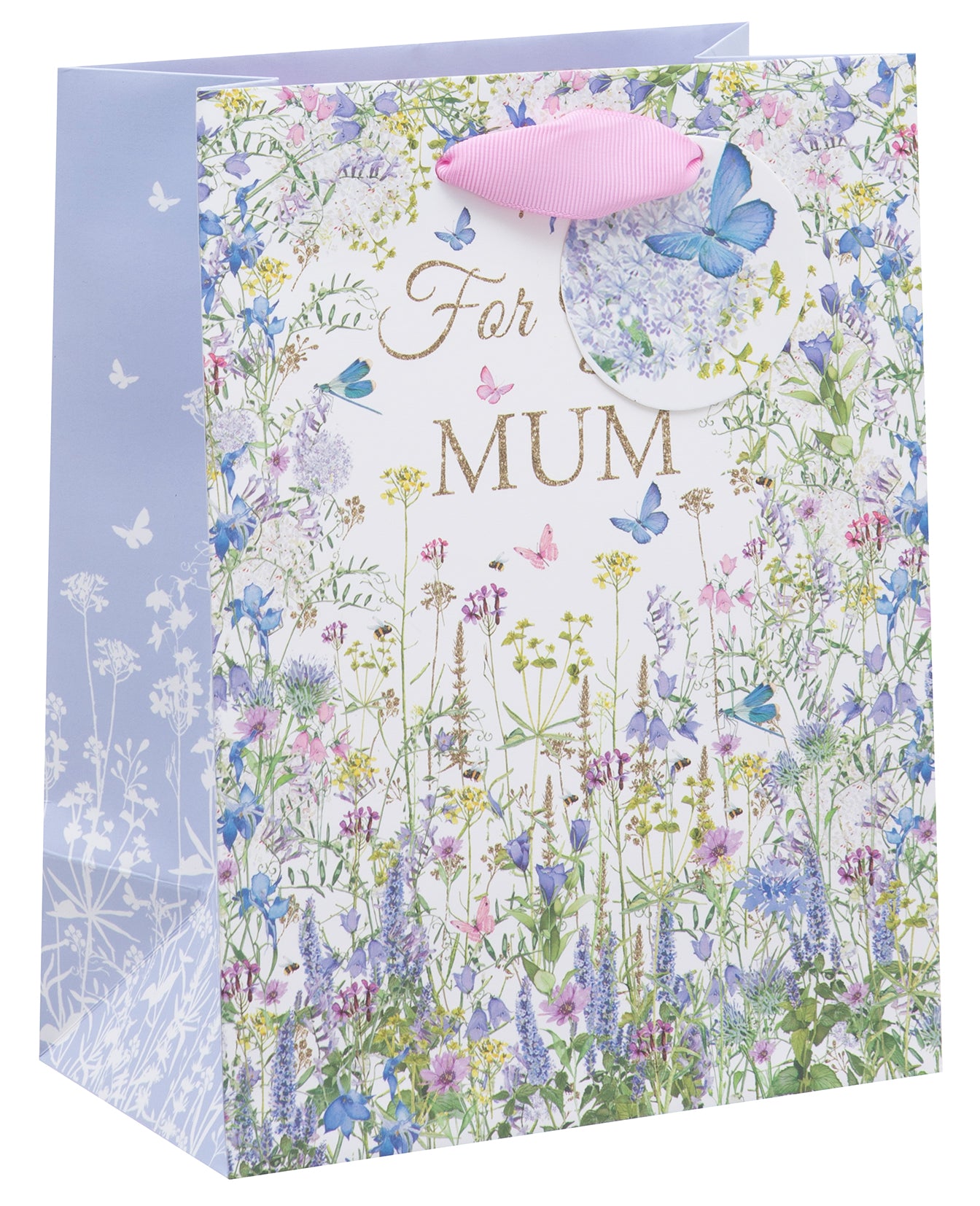 Floral Mum Medium Gift Bag