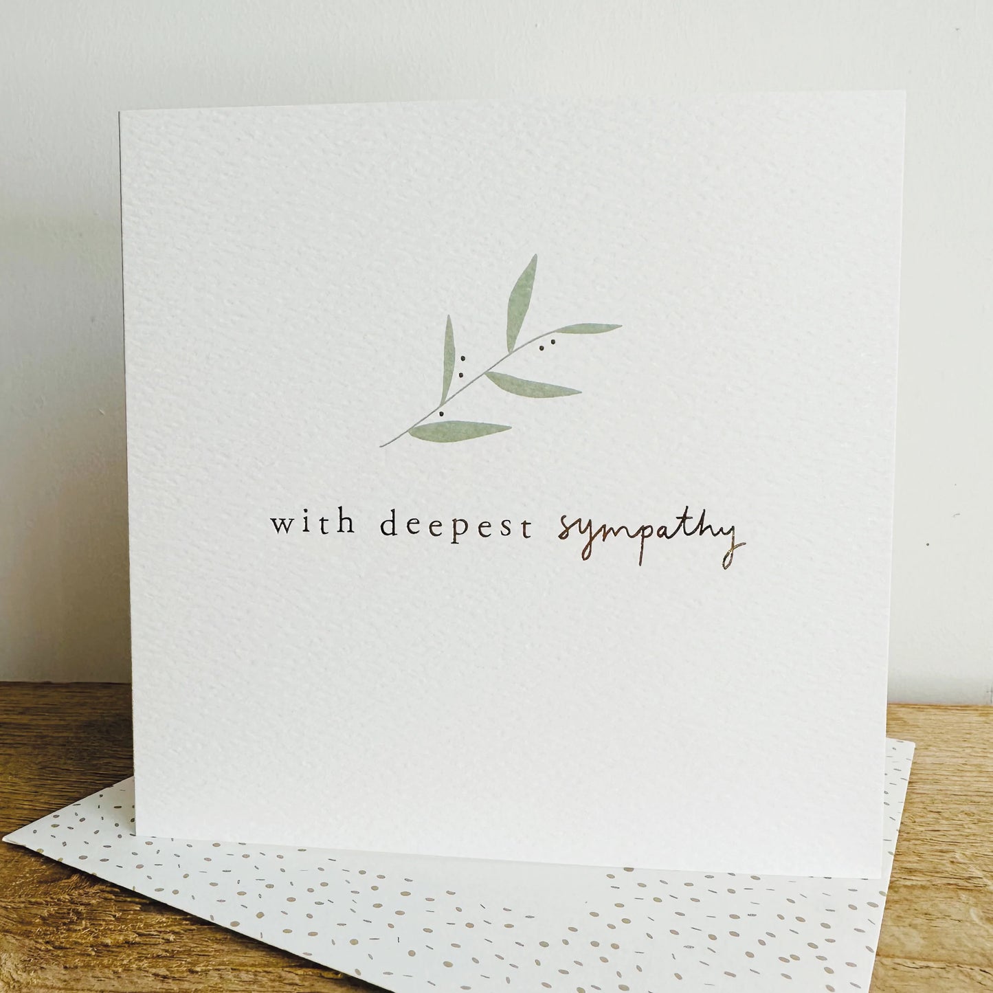 Deepest Sympathy Greetings Card