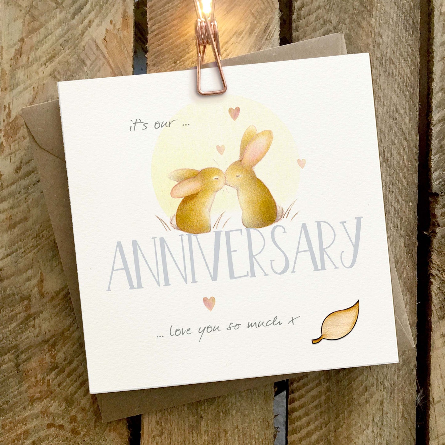 Our Anniversary Greetings Card