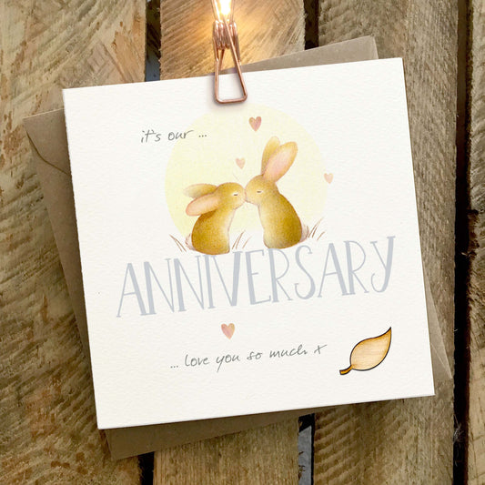 Our Anniversary Greetings Card