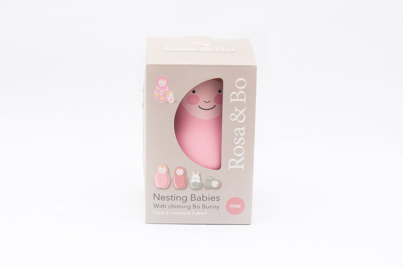 Rosa & Bo Nesting Babies Pink