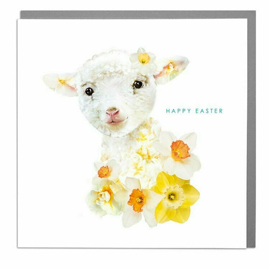 Lamb Easter Greetings Card