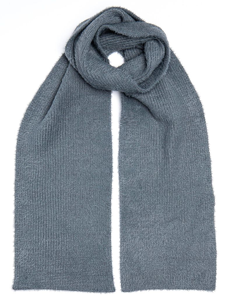 Zola Ribbed Knitted Scarf