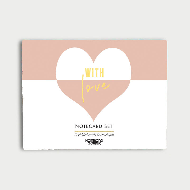 Piano With Love Boxed Note Card Set
