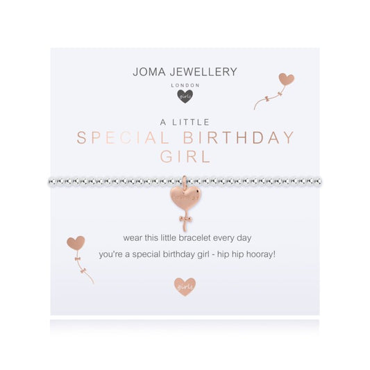 A Little Special Birthday Girl Bracelet
