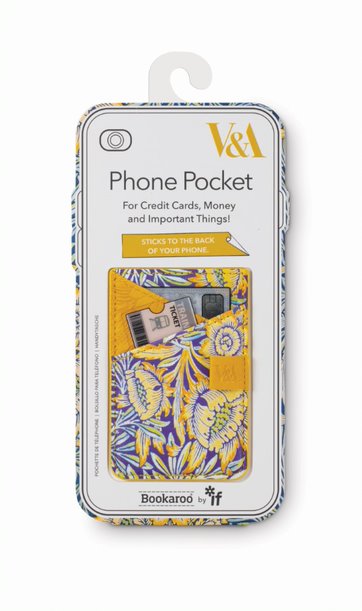 V&A William Morris Bookaroo Phone Pocket