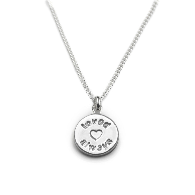 Loved Always Sterling Silver Necklace