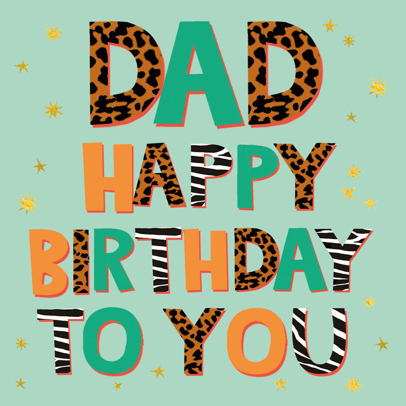 Dad Birthday Greetings Card