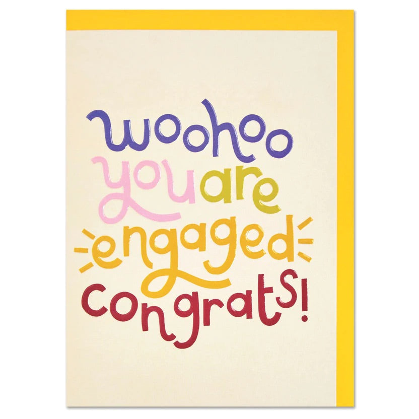 You are Engaged, Congrats! Greetings Card