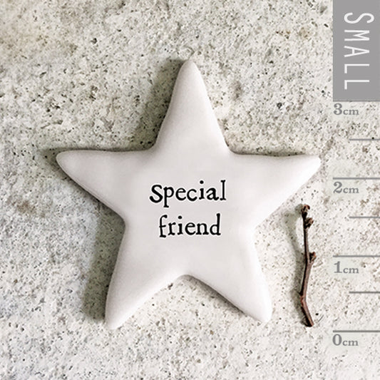 Tiny Porcelain Star Token Special Friend
