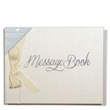Message Book Loose Leaf Memory Book