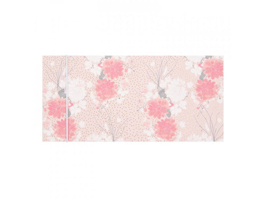 Pink Flower Voucher Wallet