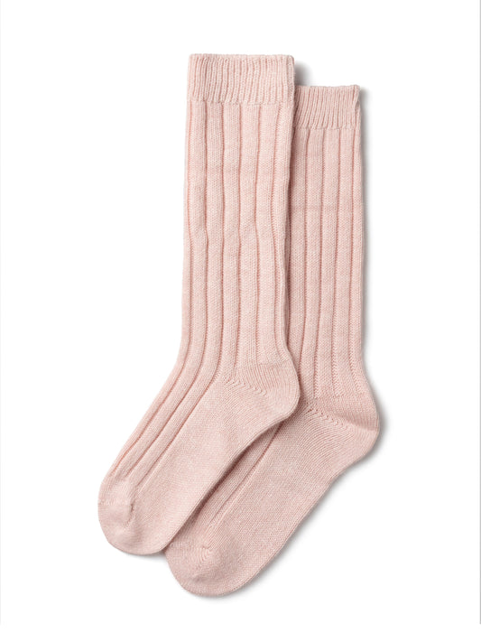 Cashmere Lounge Sock Soft Pink