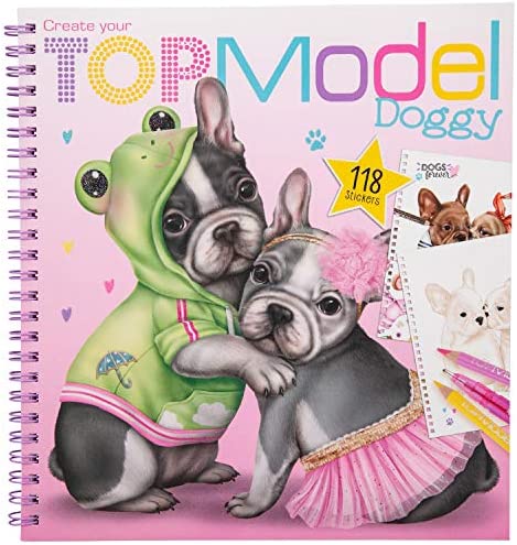 Top Model Doggy Sticker Book