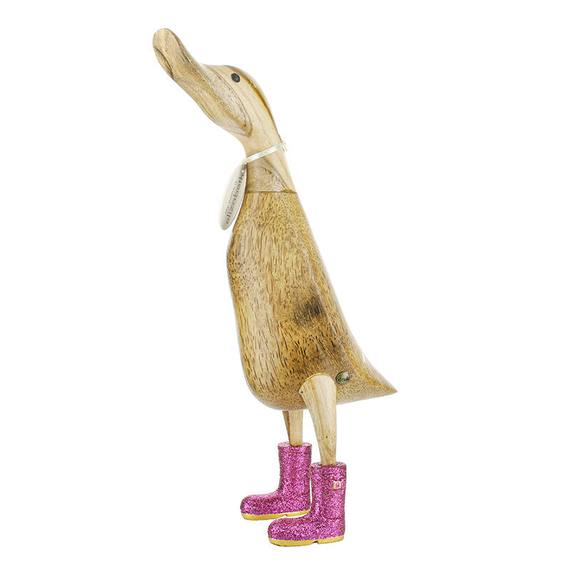 DCUK Large Disco Ducklet In Glitter Boots
