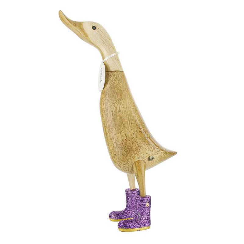DCUK Large Disco Ducklet In Glitter Boots