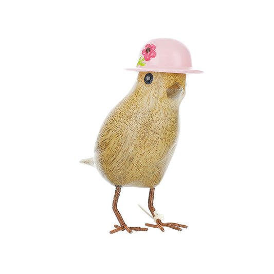 DCUK Garden Bird Baby Pink Hat