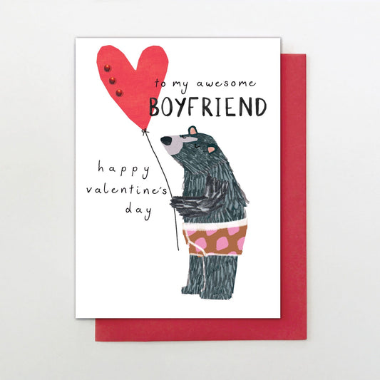 Valentine’s Day Boyfriend Greeting Card