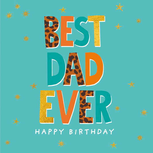 Best Dad Birthday Greetings Card