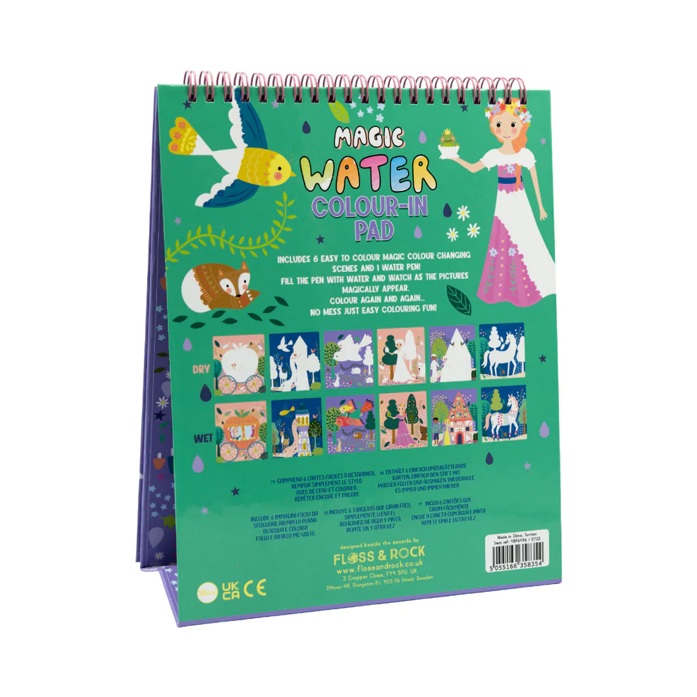 Magic Colour Changing Water colouring Pad- Fairytale