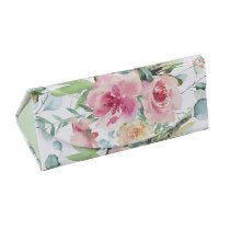 Ladies Fold Flat Glasses Case Floral