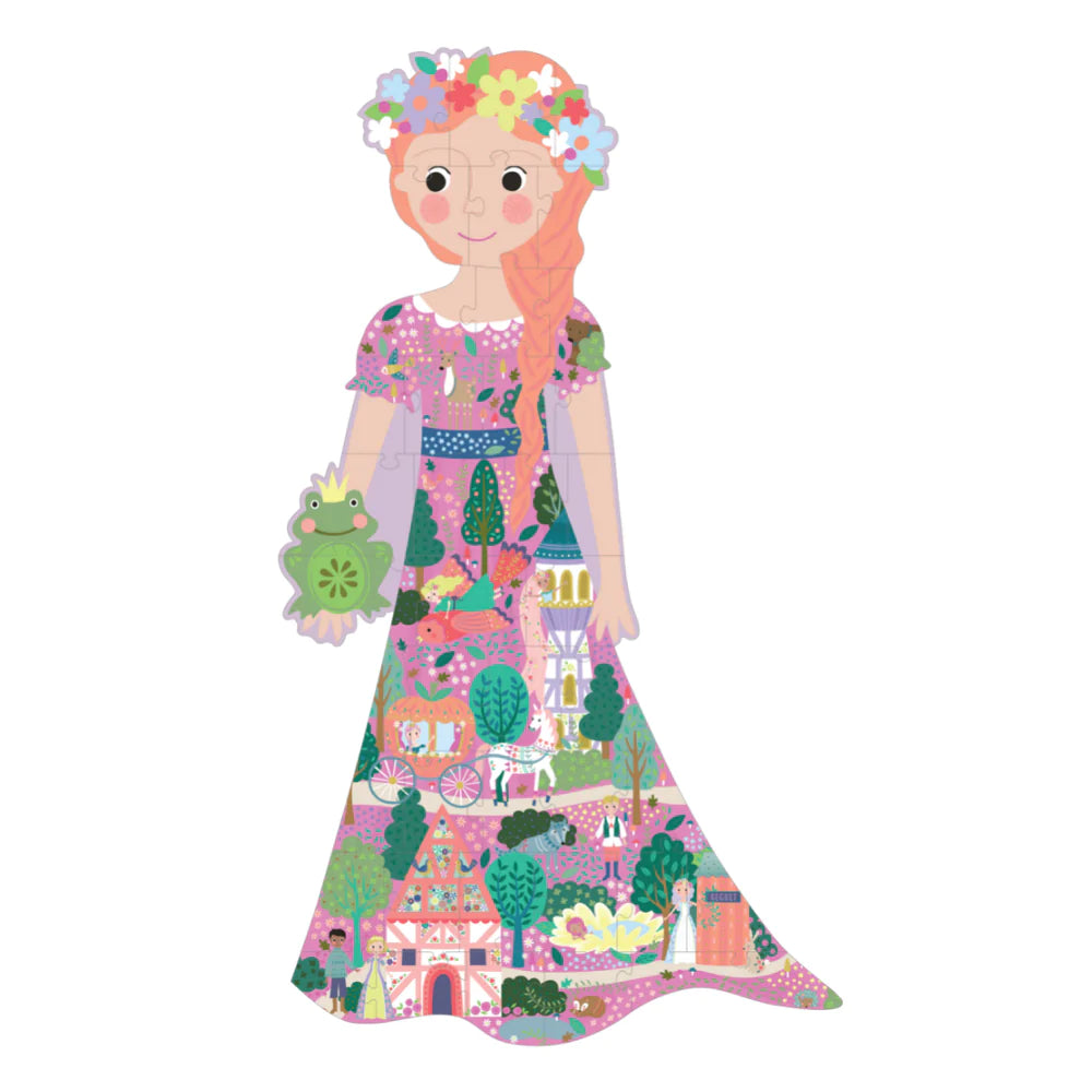 Fairytale Princess Shaped Puzzle 40 Pieces