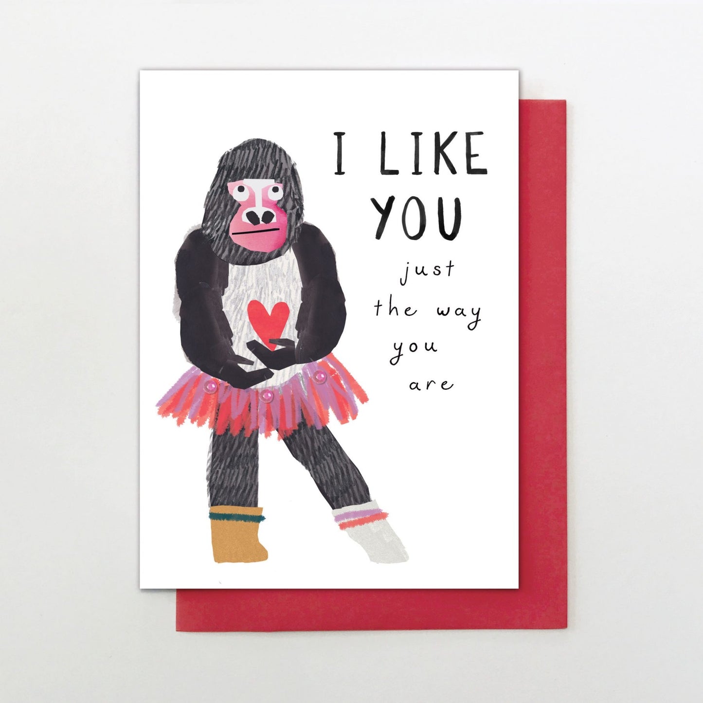 Valentine’s Day I Like You Greeting Card
