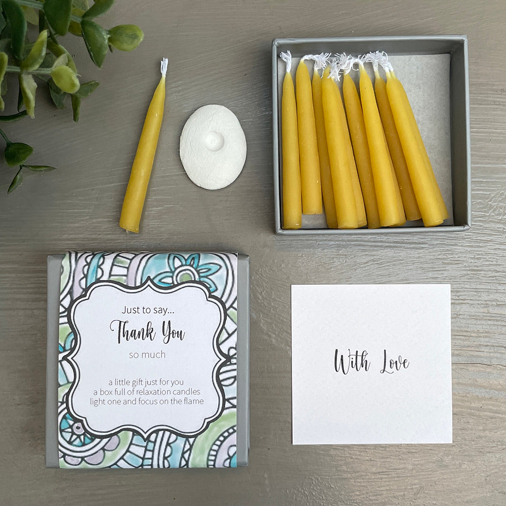 Just to say… Thank You Boxed Candles