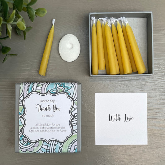 Just to say… Thank You Boxed Candles
