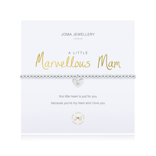 A Little Marvellous Mam Silver Bracelet