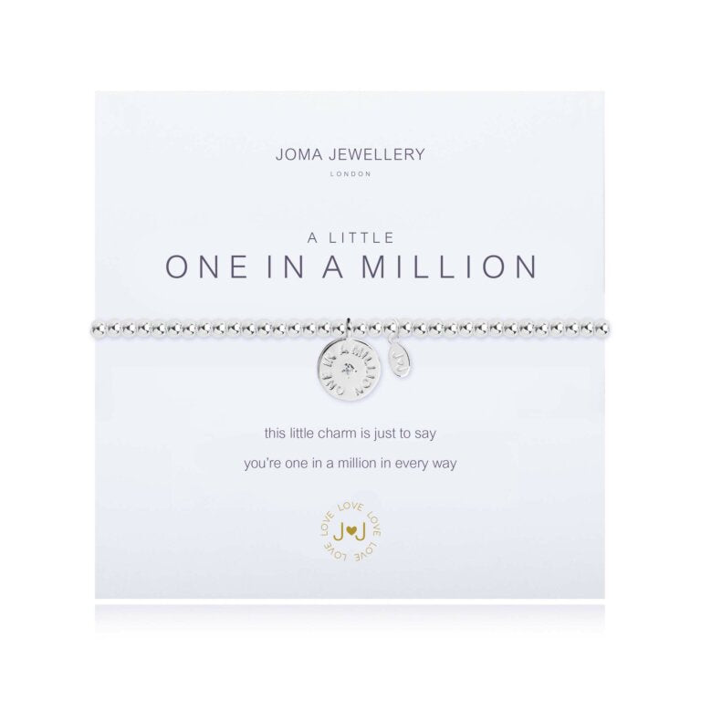 A Little One In A Million Silver Joma Bracelet