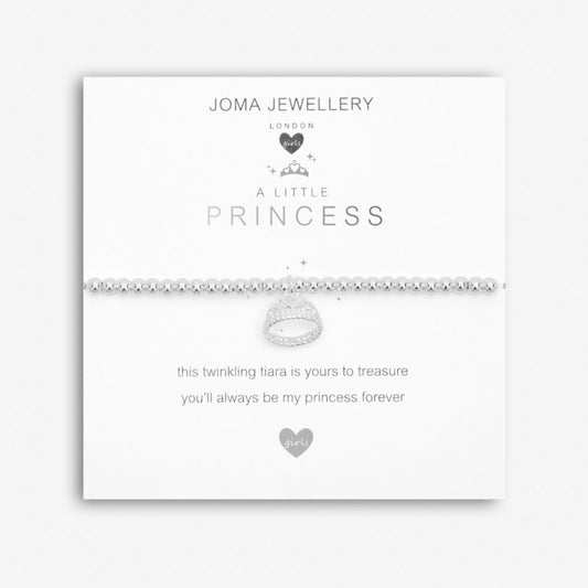 Children's A Little ‘Princess’ Silver Bracelet