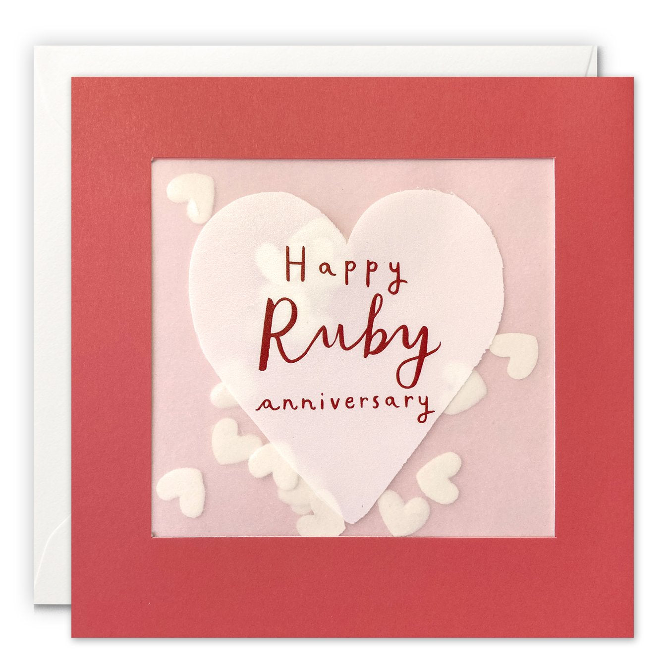 Shakies Ruby Anniversary Greetings Card