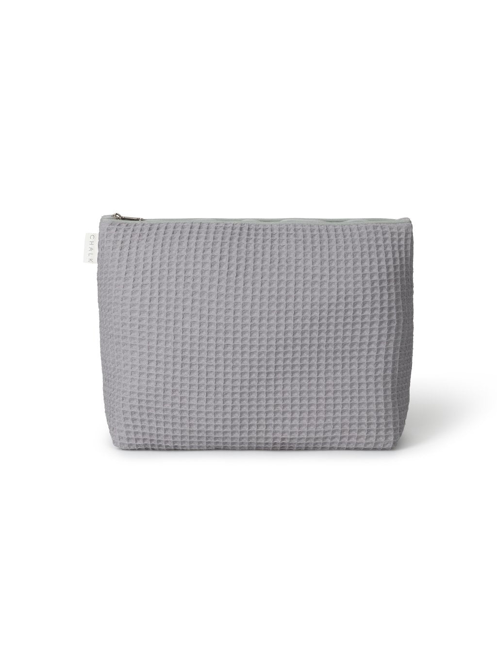 Waffle Large Wash Bag Grey