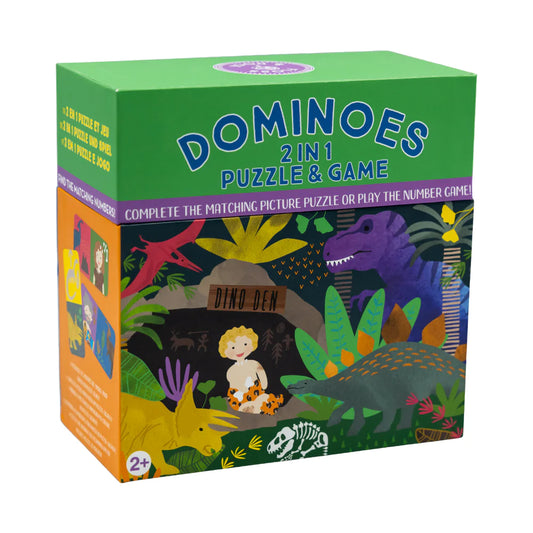Dino Dominoes & Puzzle