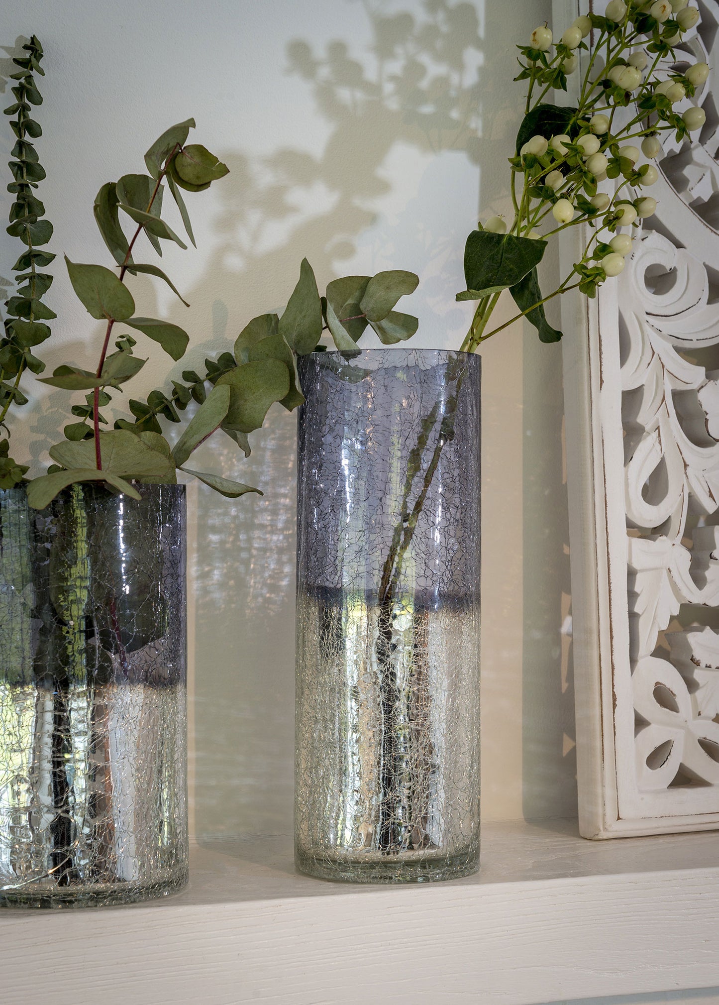 Mirror Ombré Tall Vase