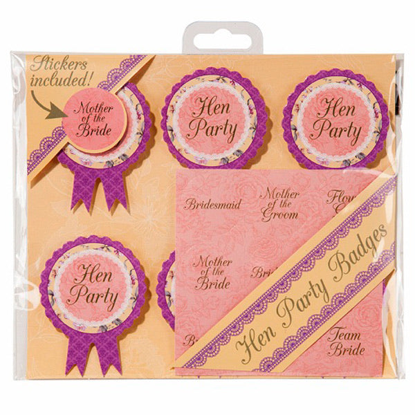 Talking Tables Hen Party Badges