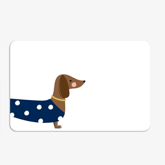 Thinklet’s Pack Of Mini Message Cards Sausage Dog