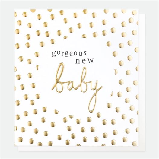 Gorgeous New Baby Greetings Card