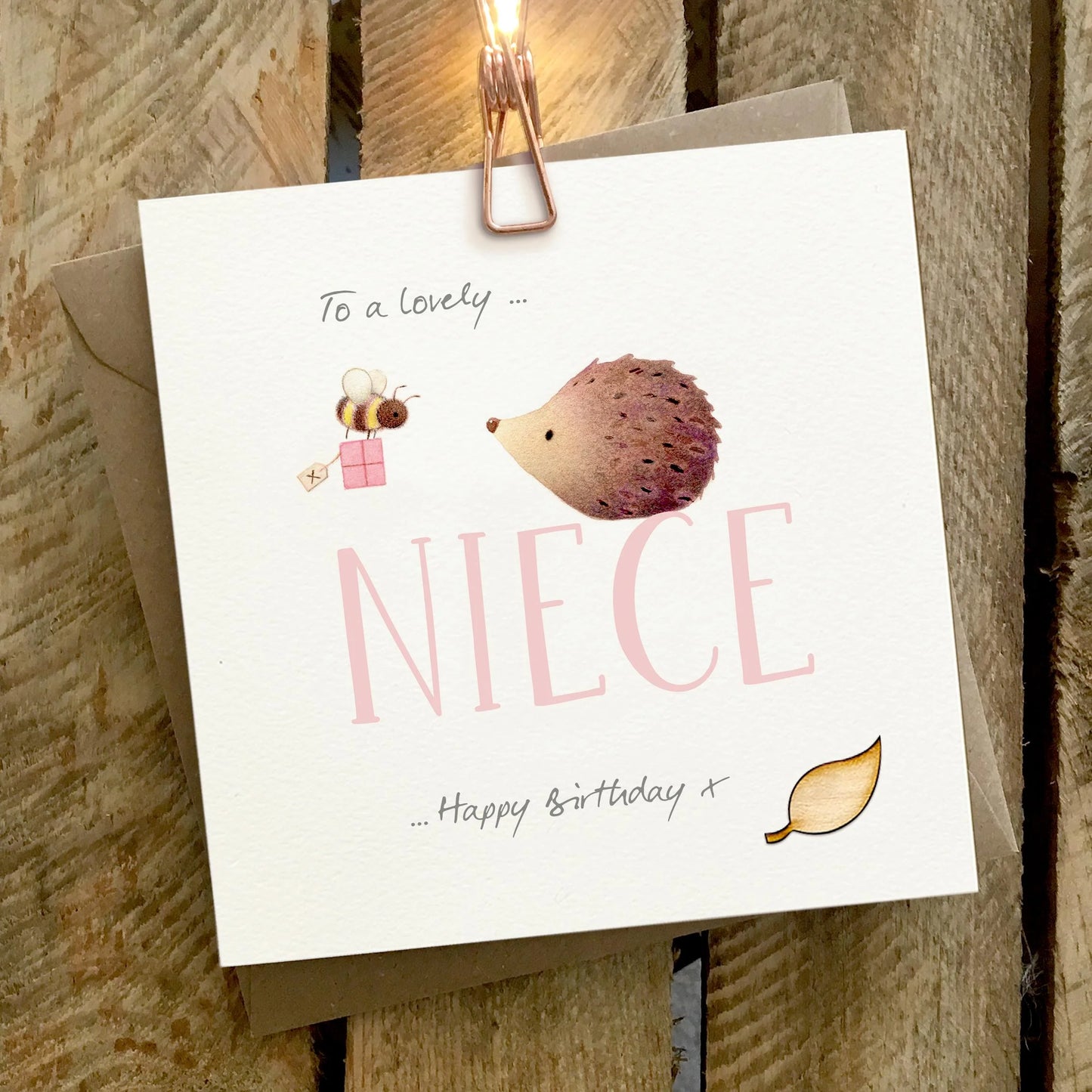 Niece Birthday Greetings Card